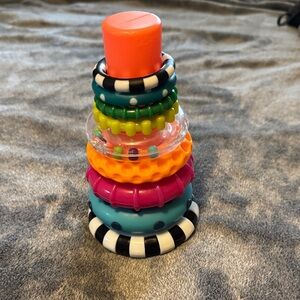 Sassy Colorful Stacking Ring Toy